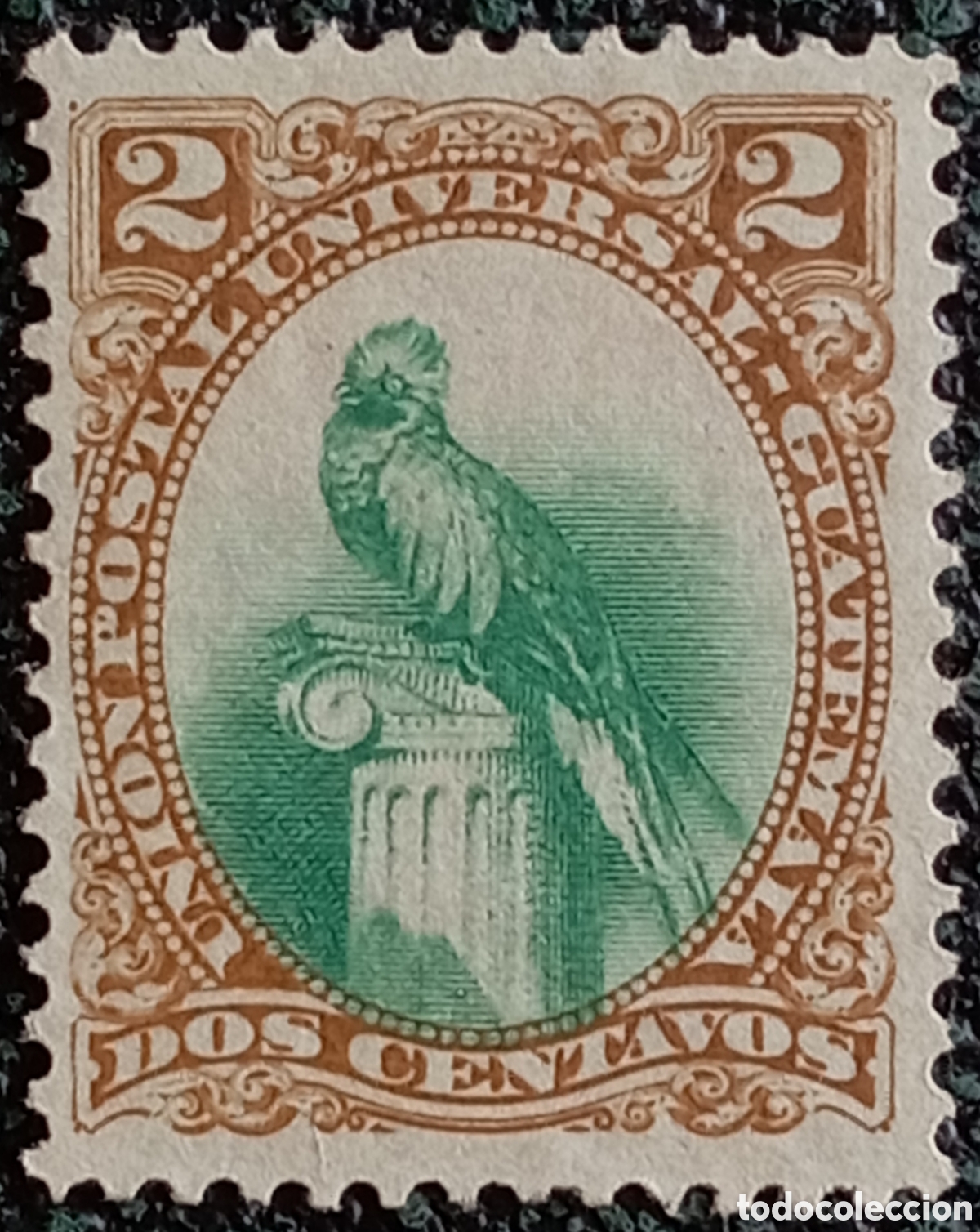 Sellos: Sello Guatemala Quetzal Uni&oacute;n Postal Universal (Scott 22), 1881