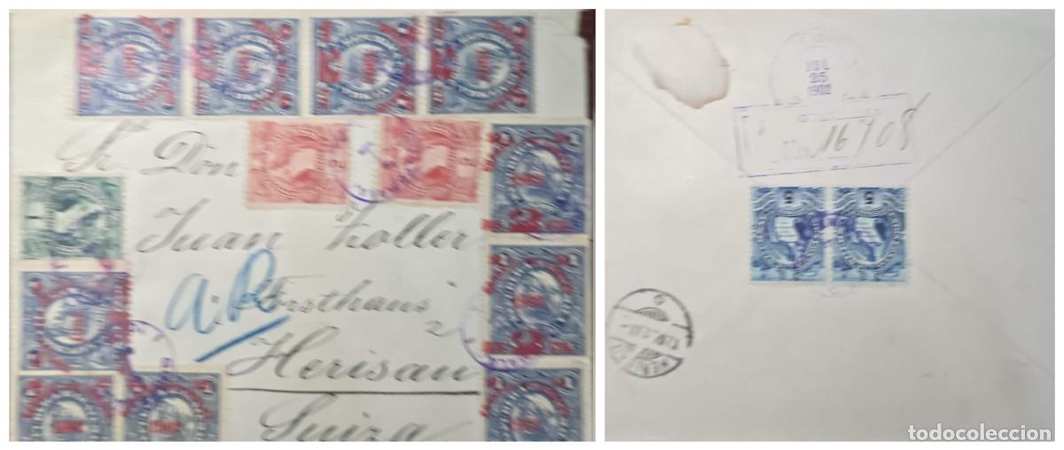 Sellos: O) 1902 GUATEMALA, TAX - T, NATIONAL EMBLEM, QUETZAL, REVENUE STAMPS SURCHARGED IN CARMINE, CORREO