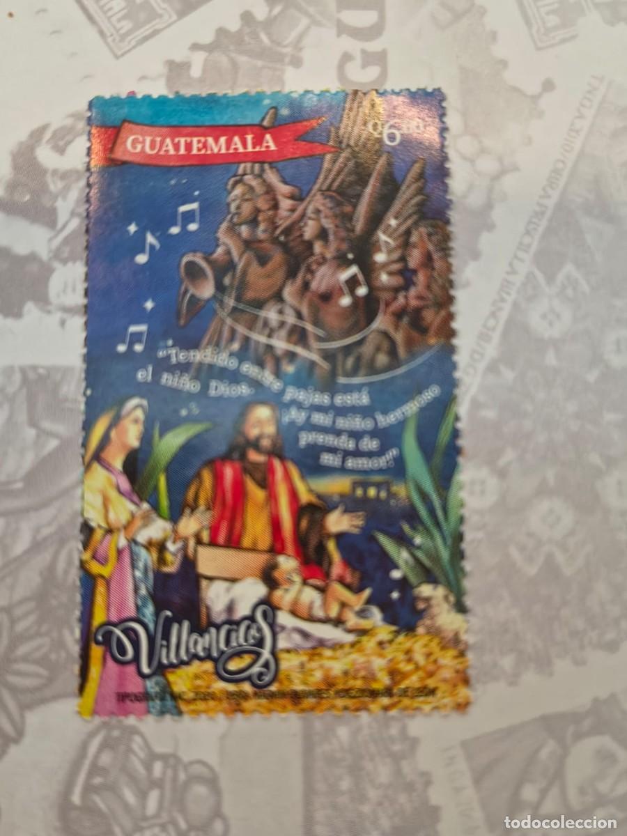 Sellos: O) 2020 GUATEMALA, CHRISTMAS, THE BIRTH OF JESUS, MARY AND JOSEPH, MNH