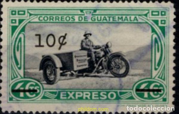 Sellos: 796659 USED GUATEMALA 1948 SELLO URGENTE