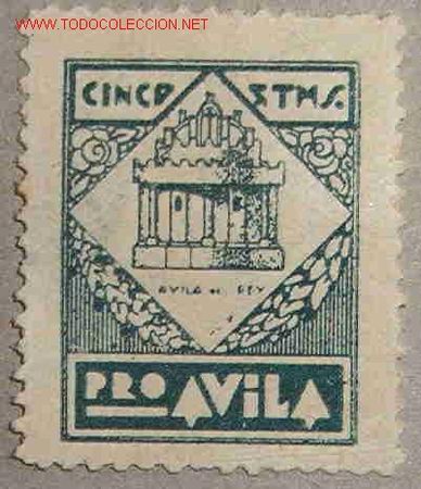 Sellos: Vi&ntilde;eta Pro-Avila - Foto 1
