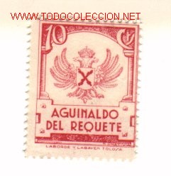 Sellos: Vi&ntilde;eta Aguinaldo del Requete. - Foto 1