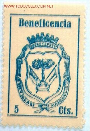 Sellos: Beneficiencia, 5 ctms - Foto 1