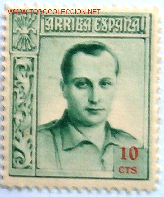 Sellos: Arriba Espa&ntilde;a, 10 ctms - Foto 1