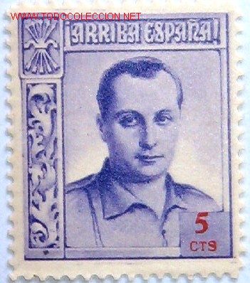 Sellos: Arriba Espa&ntilde;a, 5 ctms - Foto 1