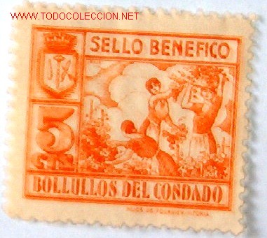 Sellos: Bollullos del Condado, 5 ctms - Foto 1