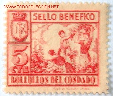 Sellos: Bollullos del Condado, 5 ctms - Foto 1