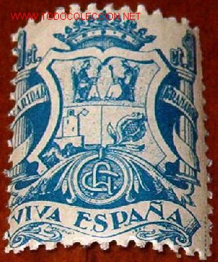 Sellos: Viva espa&ntilde;a, azul - Foto 1