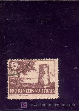 Sellos: PRO RINCON DE LA VICTORIA. 5 CTS. - Foto 1