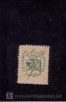 Sellos: MADRID. 25 CTS. DE PESETA - Foto 1