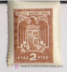Sellos: SELLO MUNICIPAL   2 PTAS. - Foto 1