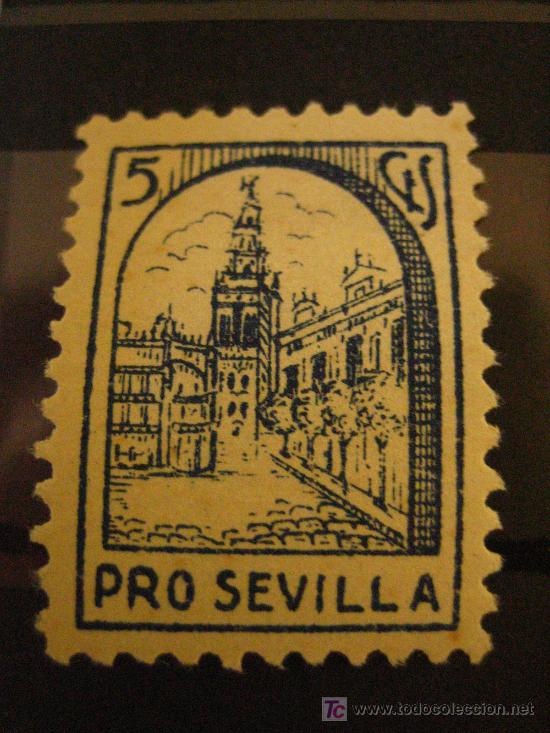 Sellos: Pro Sevilla 5 cts - Foto 1