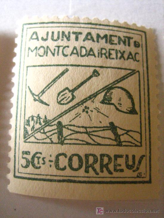 Sellos: Moncada i Reixac 5 cts - Foto 1
