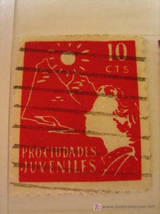 Sellos: Pro ciudades juveniles, 10 cts - Foto 1