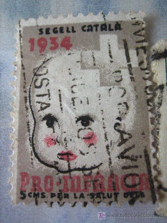 Sellos: Segell Catal&agrave;, 1934 - Foto 1