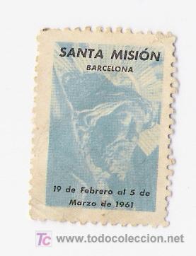 Sellos: SANTA MISION  - BARCELONA - Foto 1