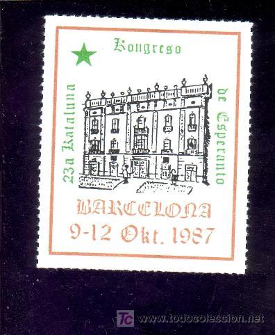 Sellos: BARCELONA 23 CONGRESO DE ESPERANTO - Foto 1