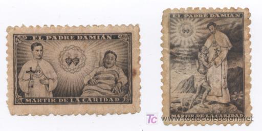 Sellos: VI&Ntilde;ETAS DEL PADRE DAMI&Aacute;N - Foto 1