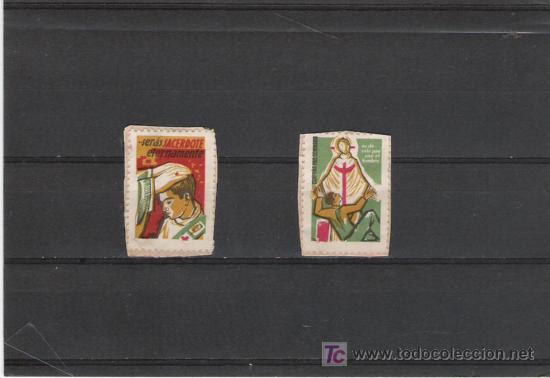 Sellos: RARAS VI&Ntilde;ETAS CATOLICAS - Foto 1