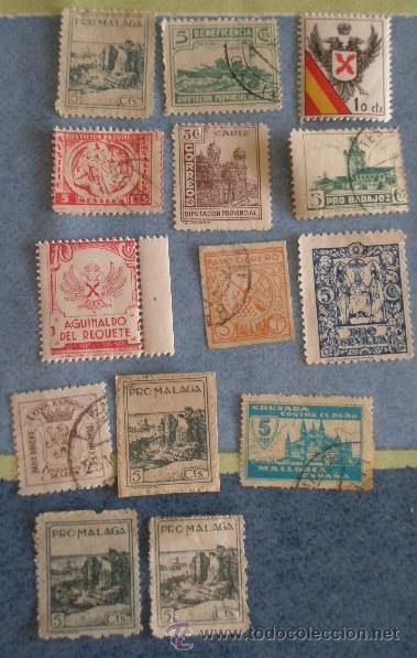 Sellos: Lote de vi&ntilde;etas variadas - Foto 1