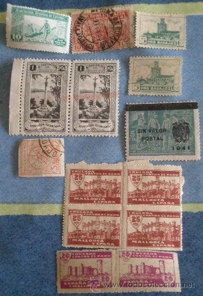 Sellos: Lote de vi&ntilde;etas variadas - Foto 1