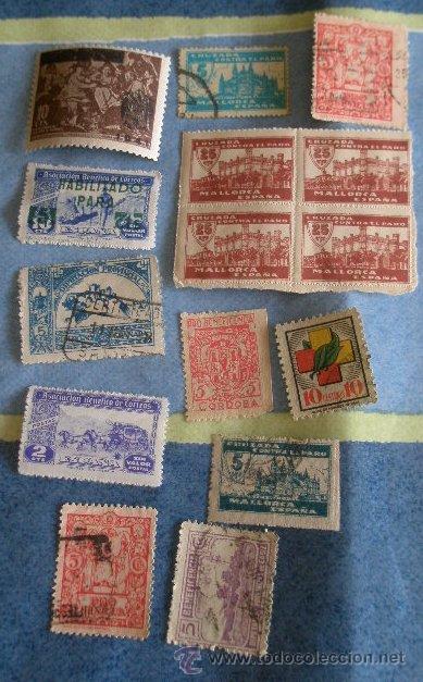Sellos: Lote de vi&ntilde;etas variadas - Foto 1