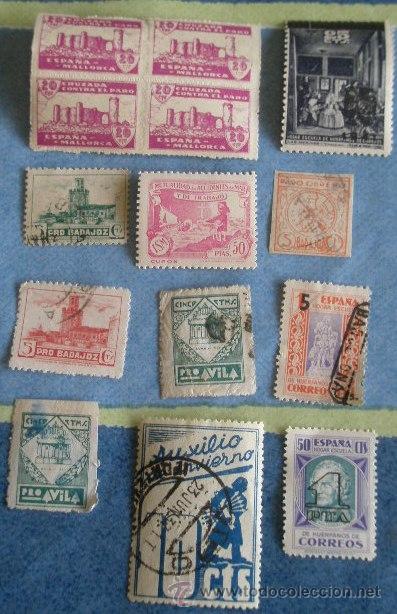 Sellos: Lote de vi&ntilde;etas variadas - Foto 1