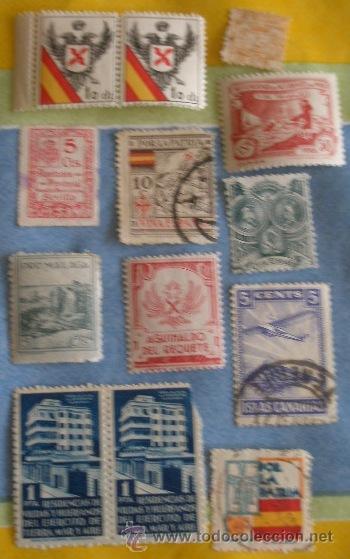 Sellos: Lote de vi&ntilde;etas variadas - Foto 1