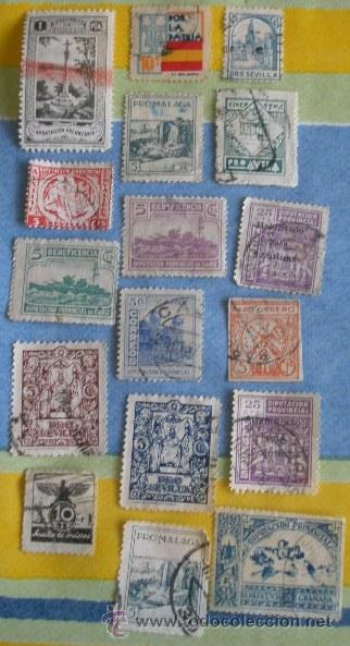 Sellos: Lote de vi&ntilde;etas variadas - Foto 1