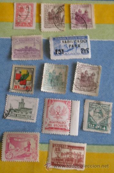 Sellos: Lote de vi&ntilde;etas variadas - Foto 1