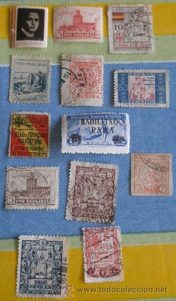 Sellos: Lote de vi&ntilde;etas variadas - Foto 1