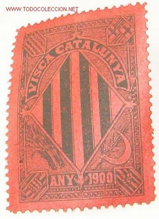 Sellos: Visca Catalunya, 1900 - Foto 1