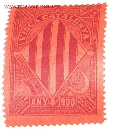 Sellos: Visca Catalunya, 1900 - Foto 1