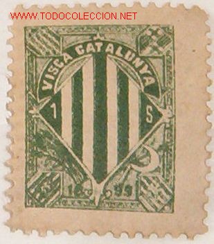 Sellos: Visca Catalunya, 1899 - Foto 1