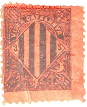 Sellos: Visca Catalunya, 1899 - Foto 1