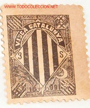 Sellos: Visca Catalunya, 1899 - Foto 1