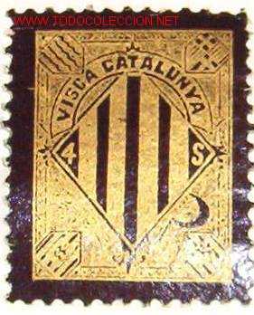 Sellos: Visca Catalunya, 1899 - Foto 1