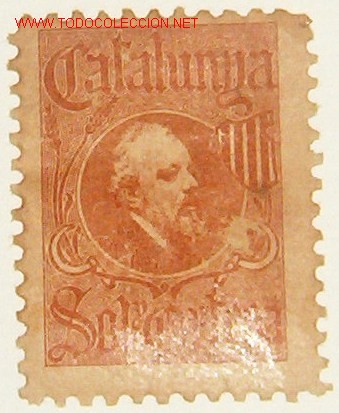 Sellos: Catalunya. Sol y Ortega. - Foto 1