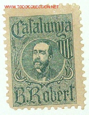 Sellos: Catalunya. B. Robert. - Foto 1