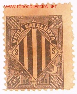 Sellos: Visca Catalunya 3S. - Foto 1