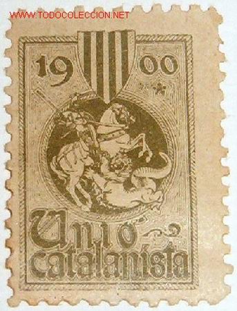 Sellos: Uni&oacute; Catalanista 1900. - Foto 1