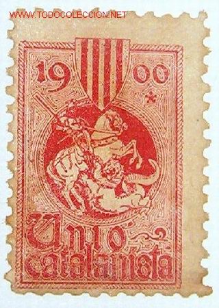 Sellos: Uni&oacute; Catalanista 1900. - Foto 1