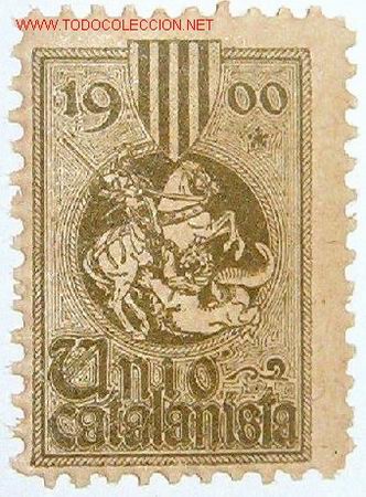 Sellos: Uni&oacute; Catalanista 1900. - Foto 1