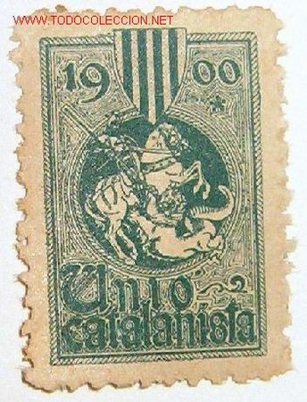 Sellos: Uni&oacute; Catalanista 1900. - Foto 1