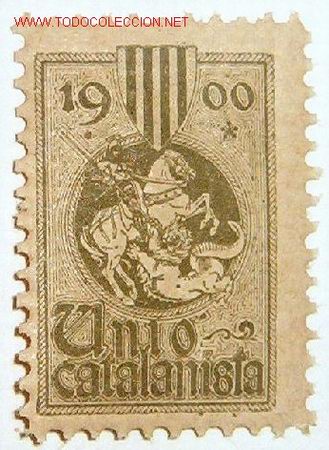 Sellos: Uni&oacute; Catalanista 1900. - Foto 1