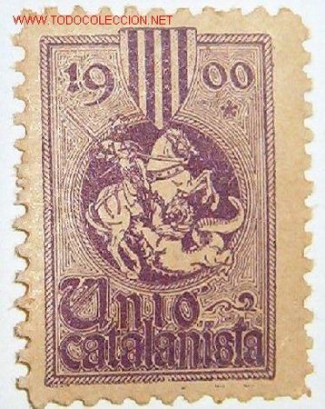Sellos: Uni&oacute; Catalanista 1900. - Foto 1