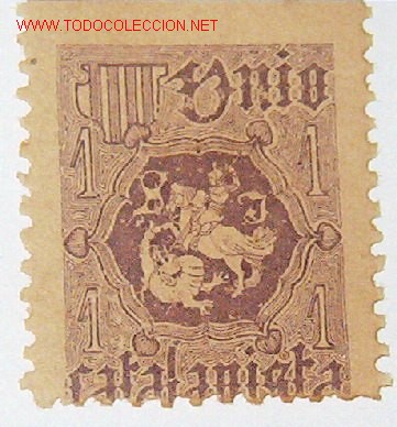 Sellos: Uni&oacute; Catalanista. - Foto 1