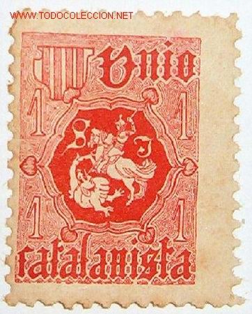 Sellos: Uni&oacute; Catalanista. - Foto 1