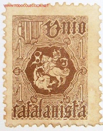 Sellos: Uni&oacute; Catalanista. - Foto 1
