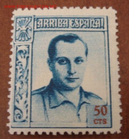 Sellos: &iexcl;Arriba Espa&ntilde;a! 50 cts - Foto 1